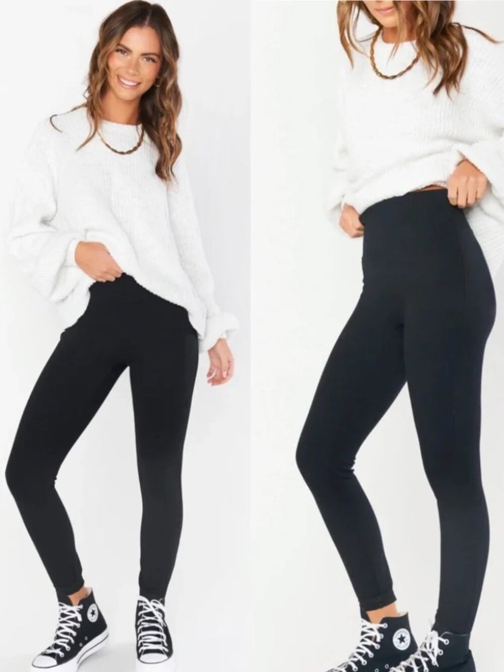 Spanx Women’s Ponte Leggings Classic Black Medium